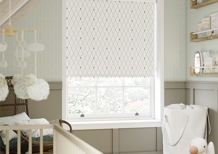 Puddle Down, Trellis Down - Roller Blind - Image 5